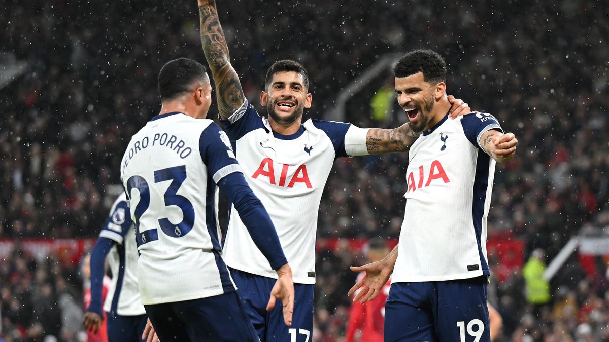 Tottenham overcome Man United in dominant 3-0 win at Old Trafford